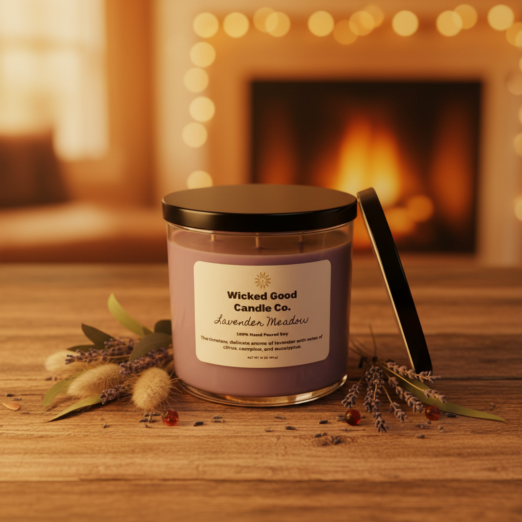 Wicked Good 16 oz Triple Wick Hand-Poured Soy Candle