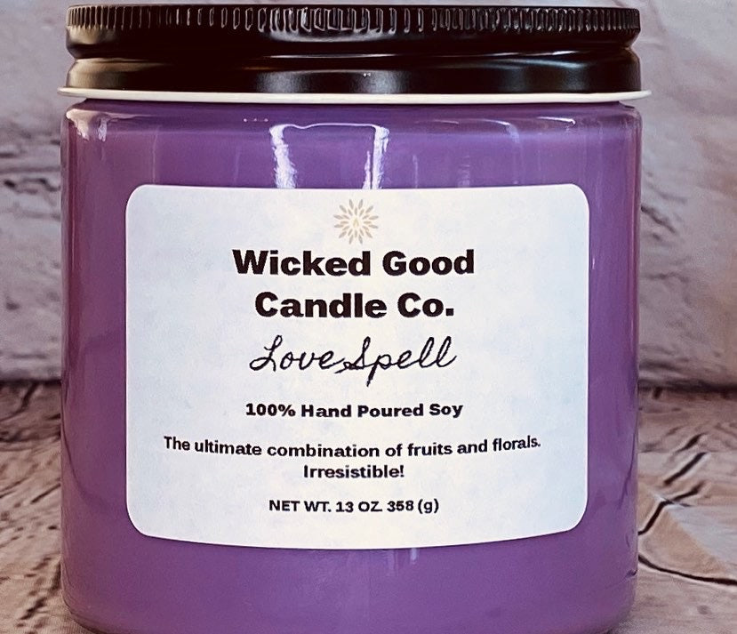 13 oz Double Wick Candle - Choose Your Scent