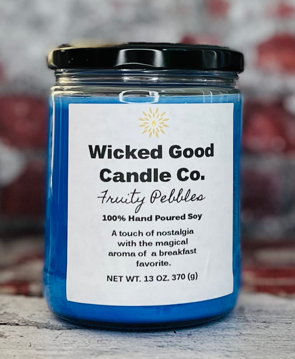 13 oz Single Wick Candle - Choose Your Scent