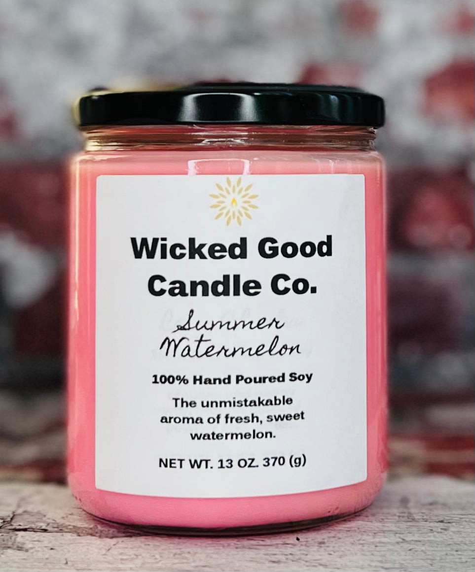 13 oz Single Wick Candle - Choose Your Scent