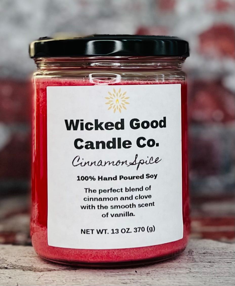 13 oz Single Wick Candle - Choose Your Scent