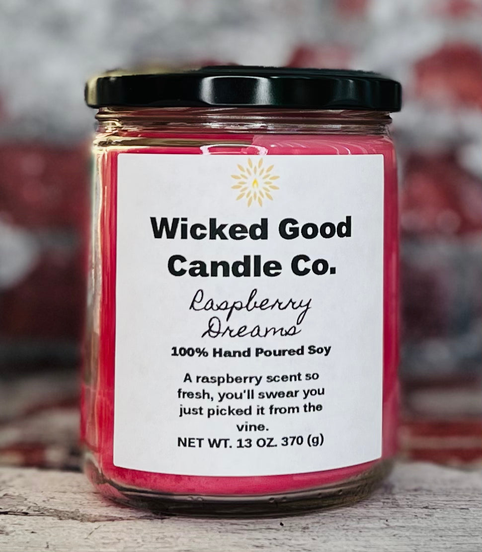 13 oz Single Wick Candle - Choose Your Scent