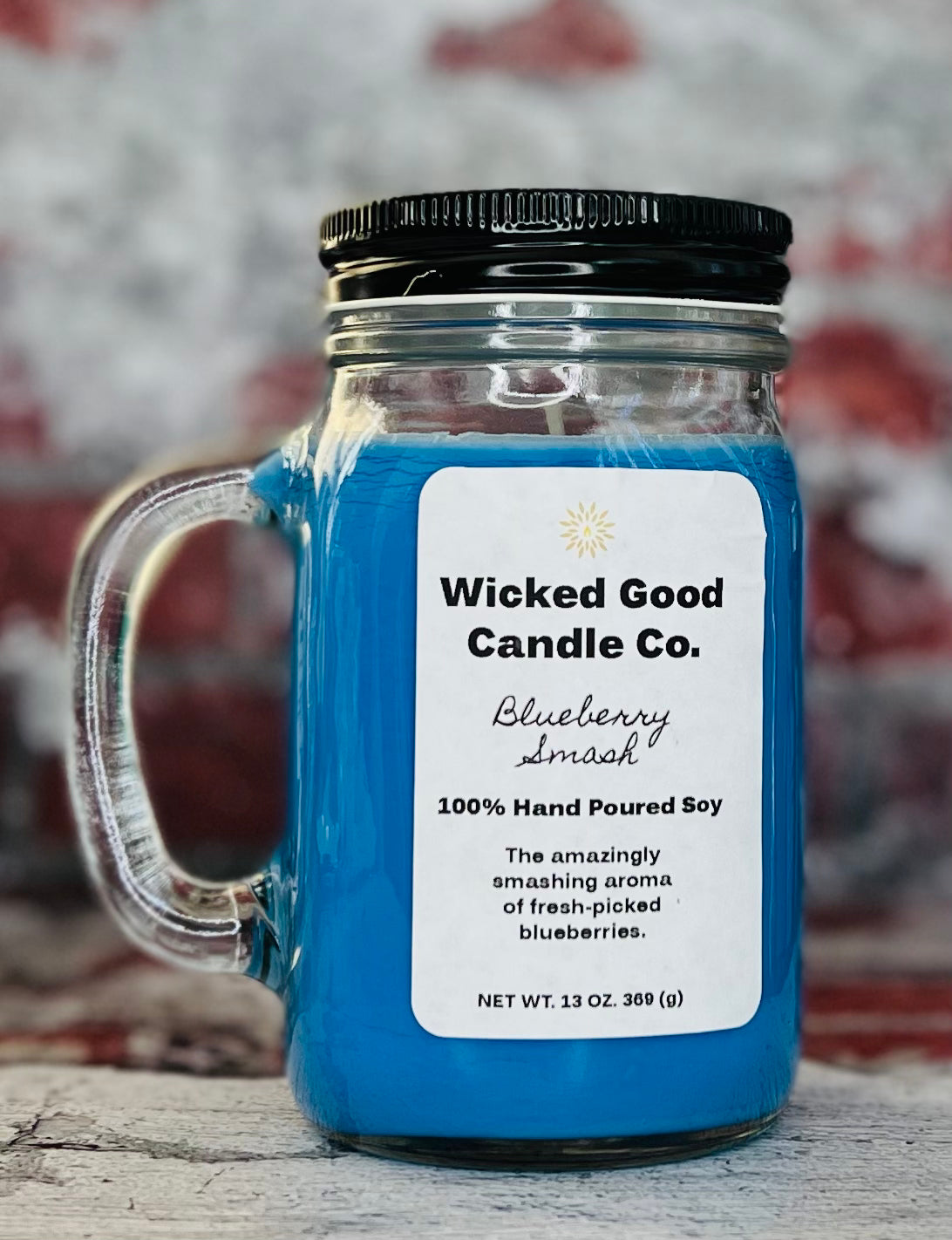 13 oz Mason Jar Candle - Choose Your Scent