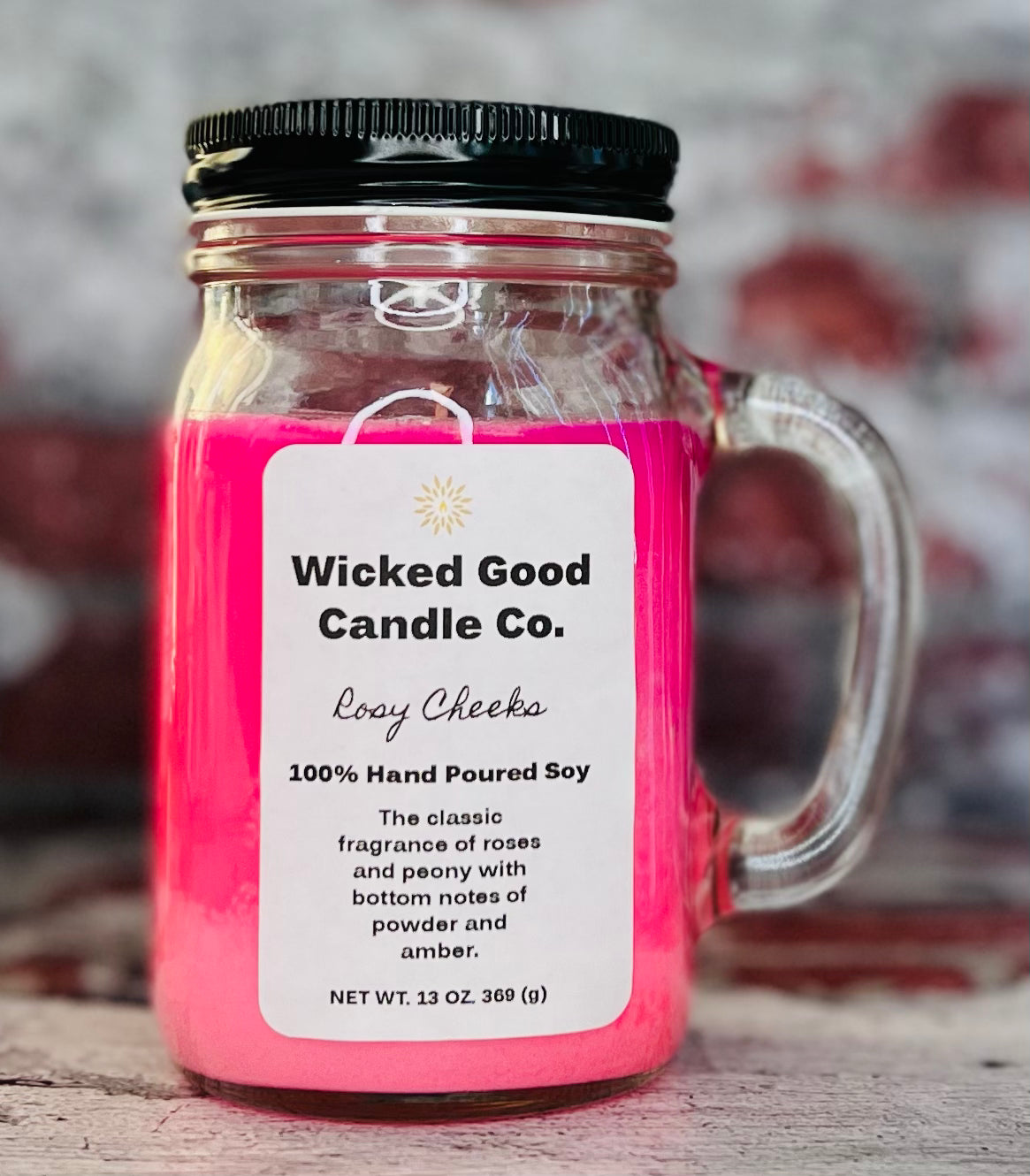 13 oz Mason Jar Candle - Choose Your Scent
