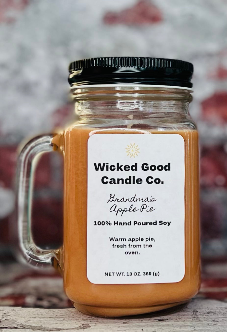 13 oz Mason Jar Candle - Choose Your Scent