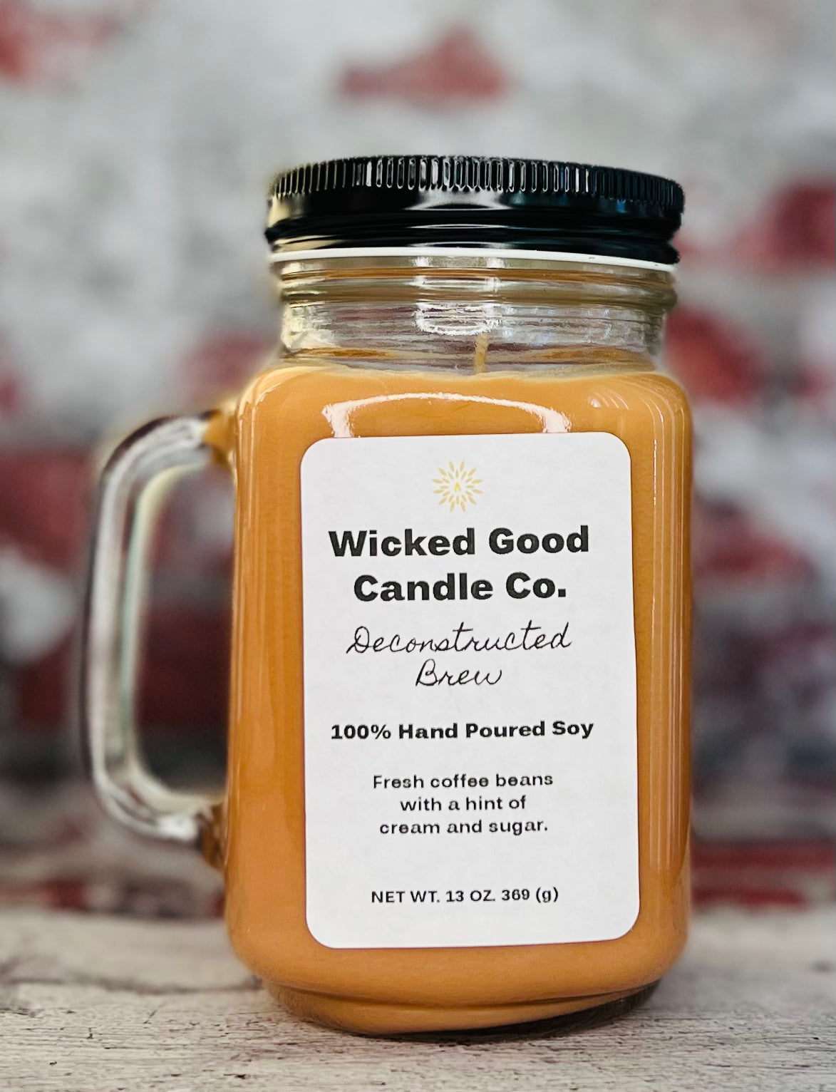 13 oz Mason Jar Candle - Choose Your Scent