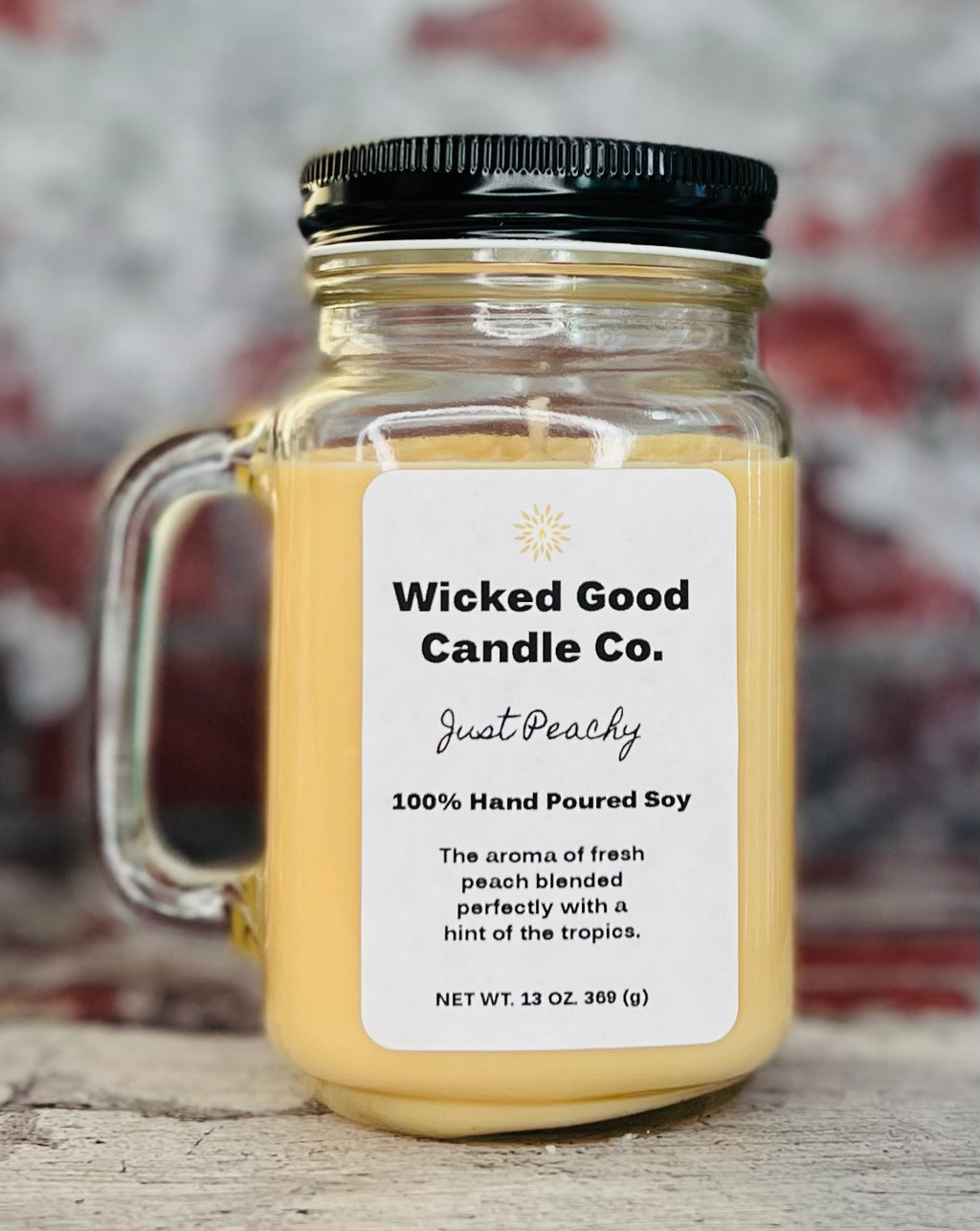 13 oz Mason Jar Candle - Choose Your Scent