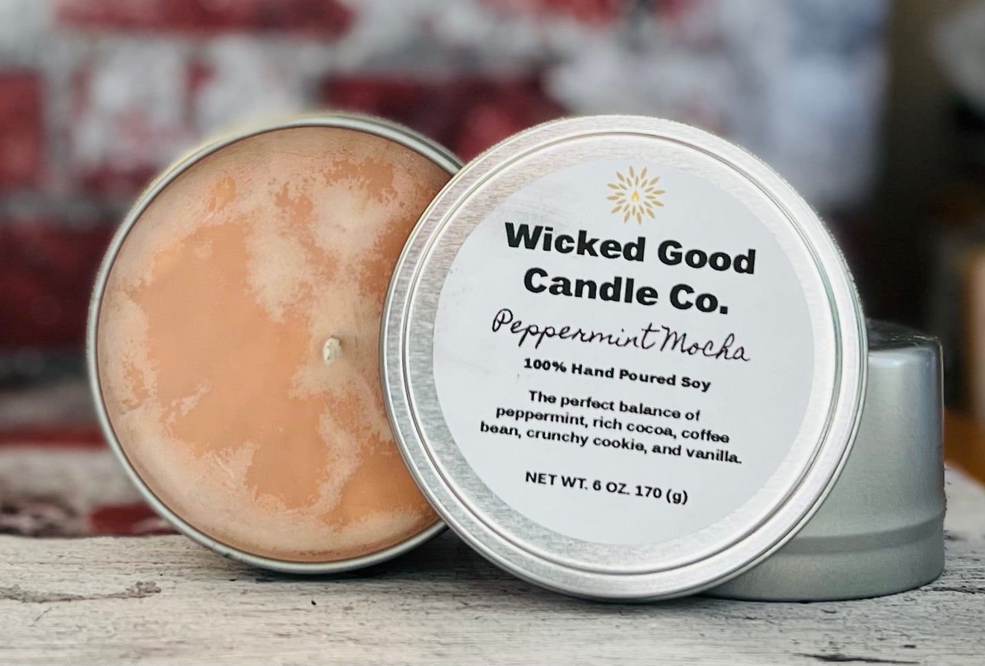 8 oz Candle Tin - Choose Your Scent