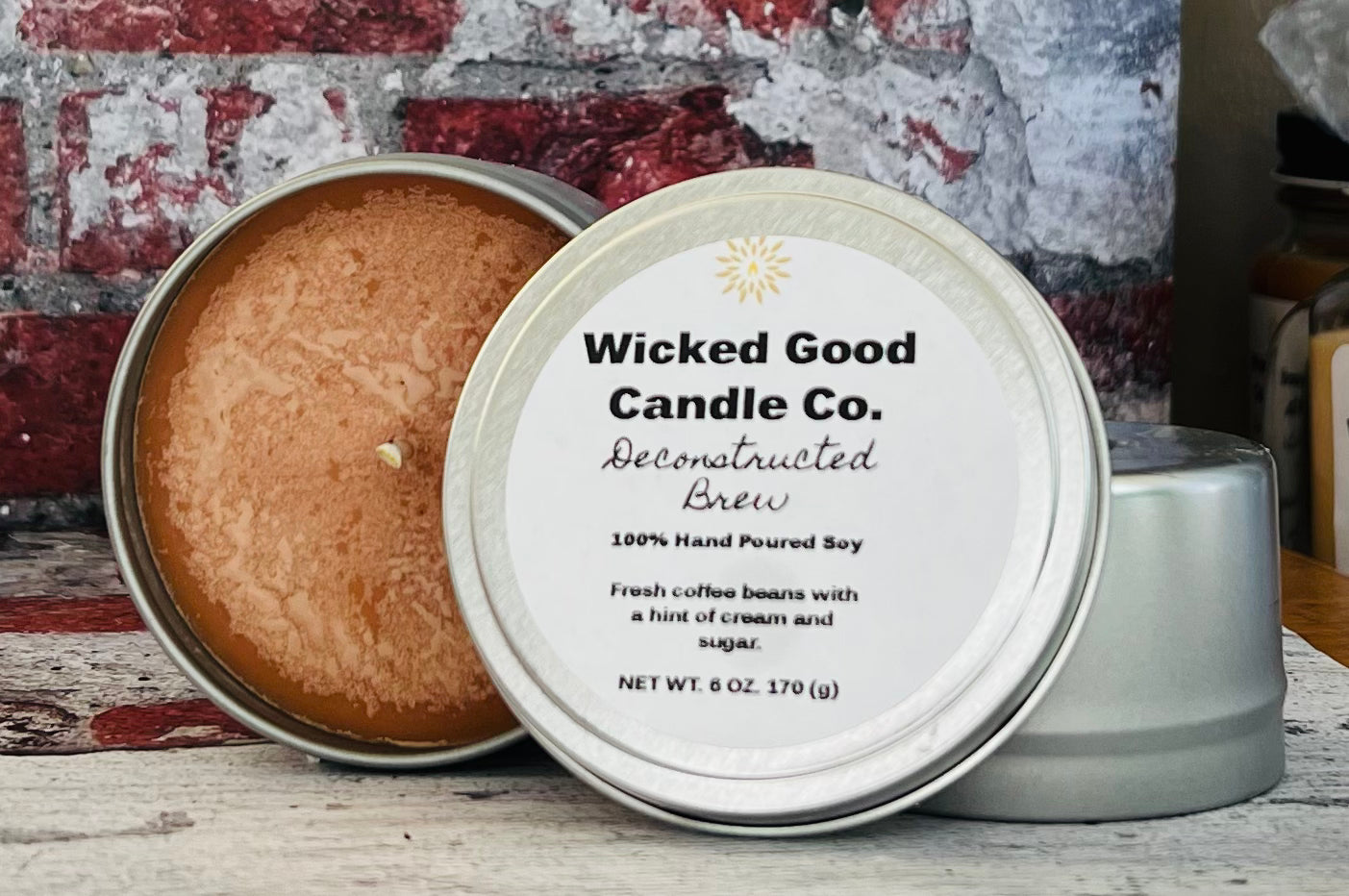 8 oz Candle Tin - Choose Your Scent