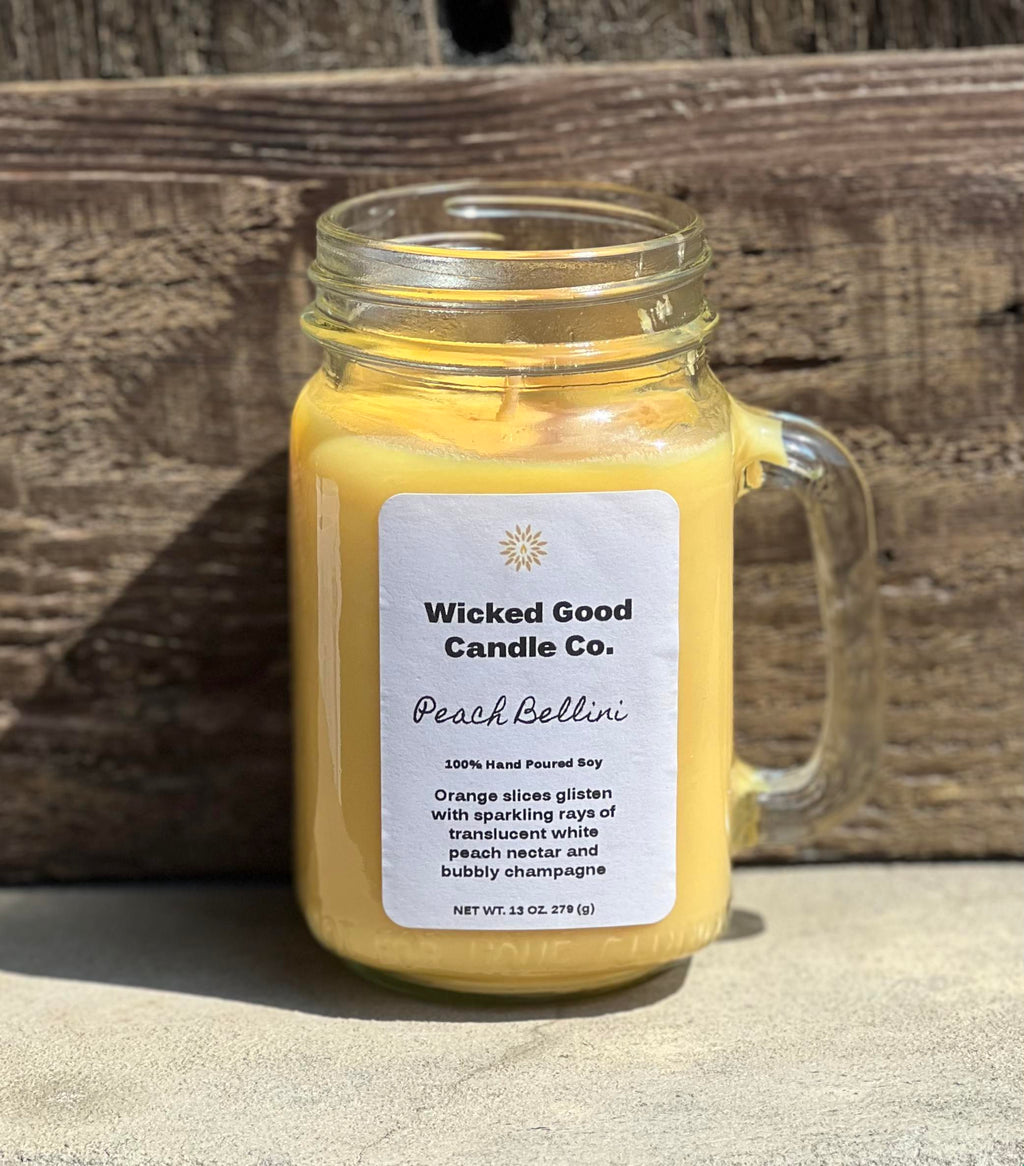 13 oz Mason Jar Candle - Choose Your Scent