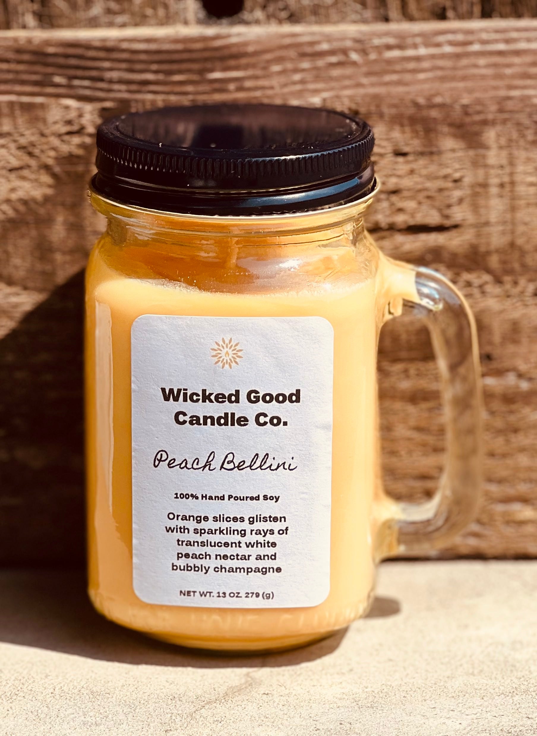 13 oz Mason Jar Candle - Choose Your Scent
