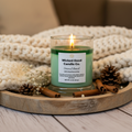 Coconut Beach Warm Cozy Lit Flame - Square