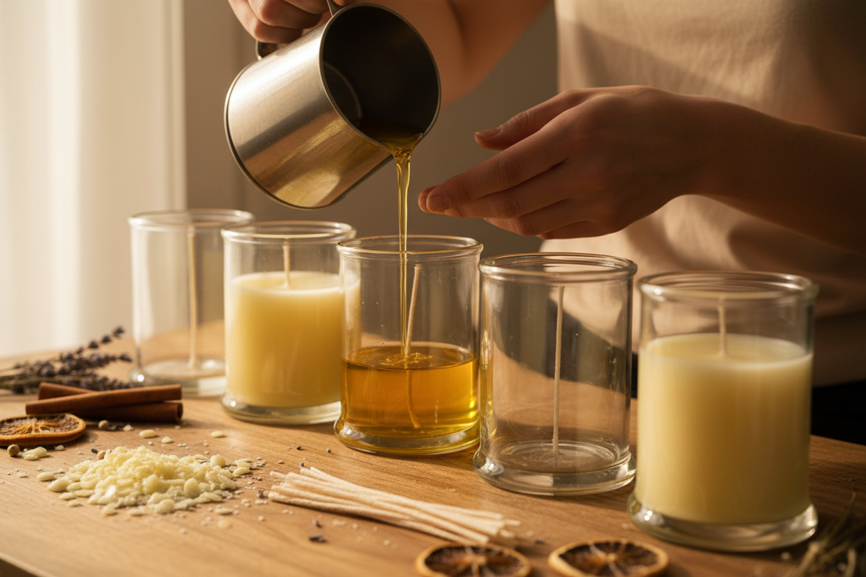 Handcrafted process with Elite Status jars