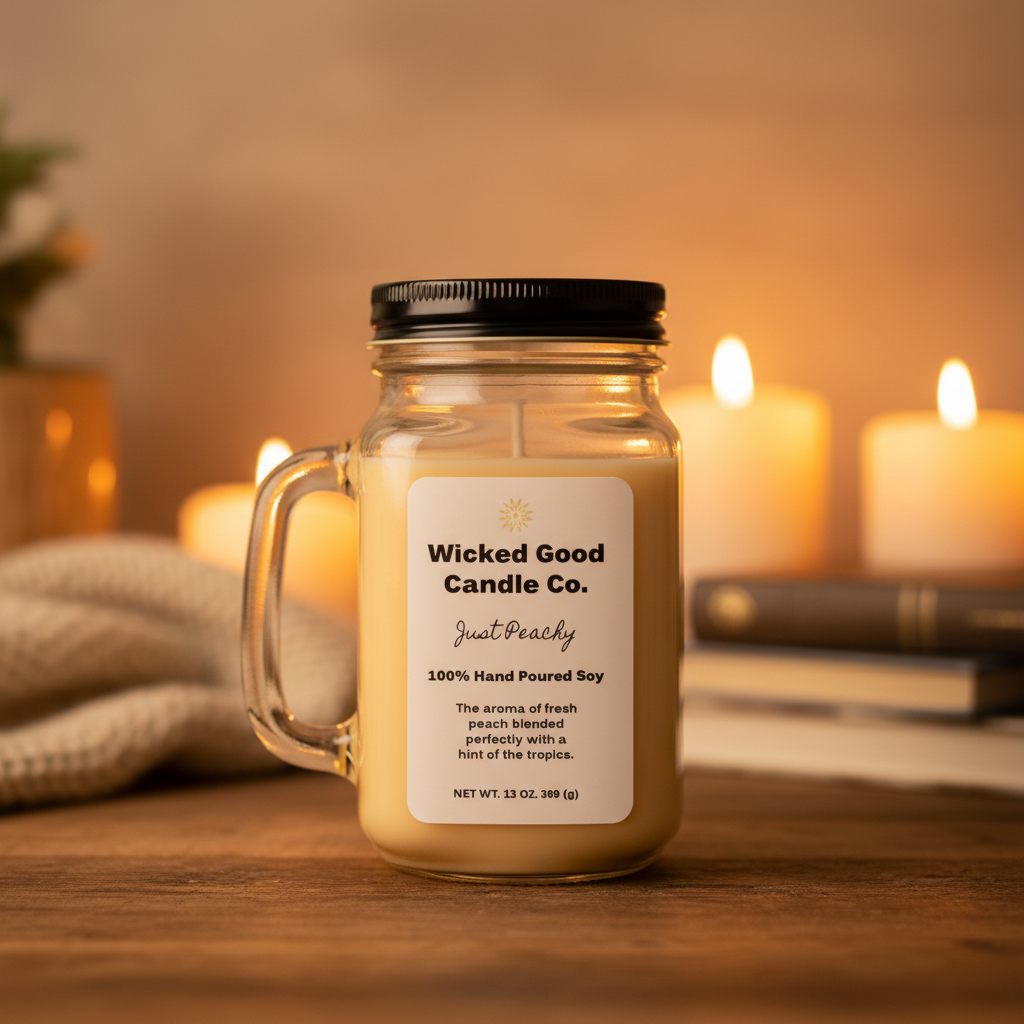 Mason Jar Candle 10