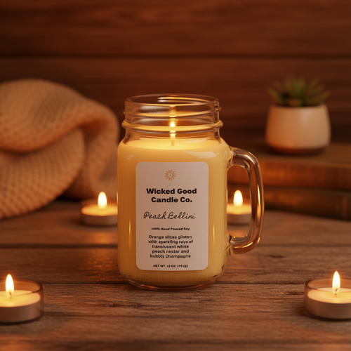 Mason Jar Candle 3