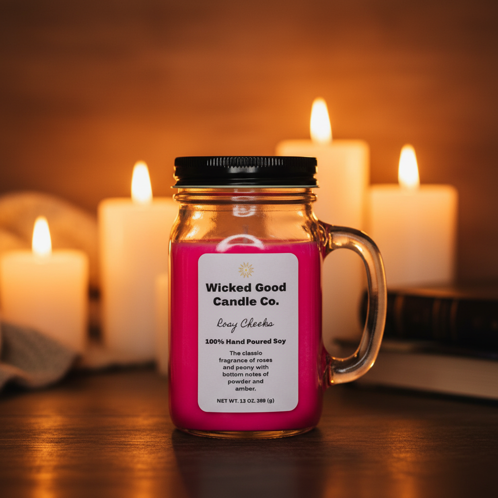 Mason Jar Candle 7