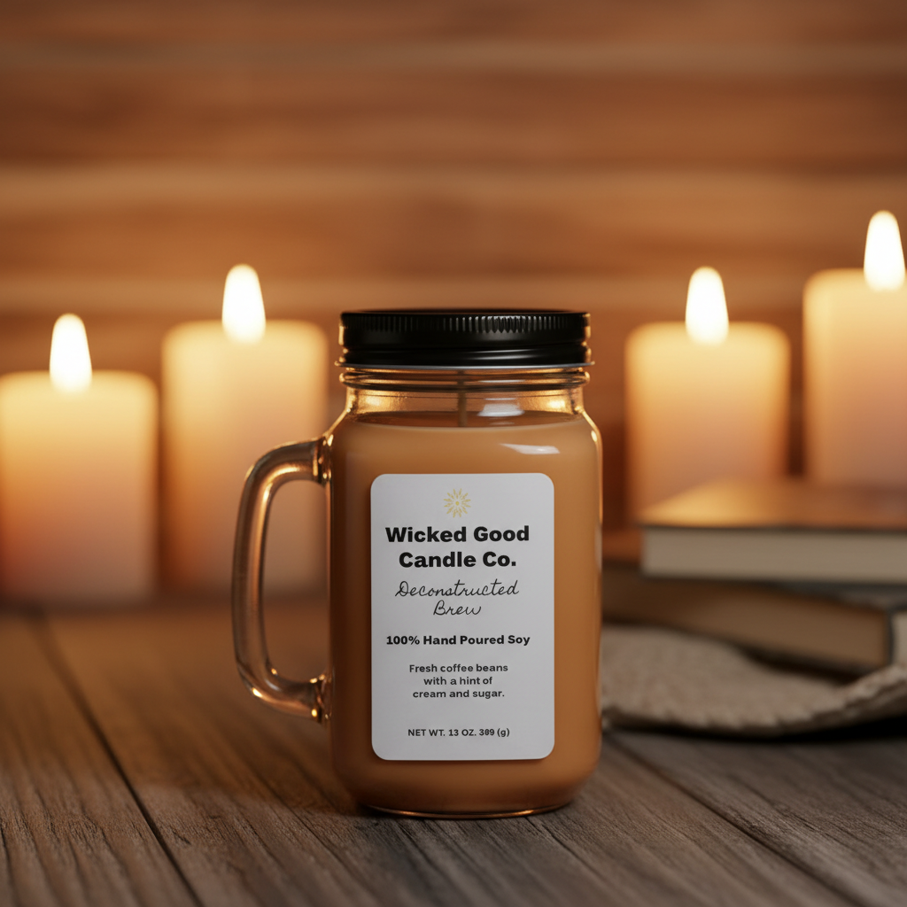 Mason Jar Candle 9