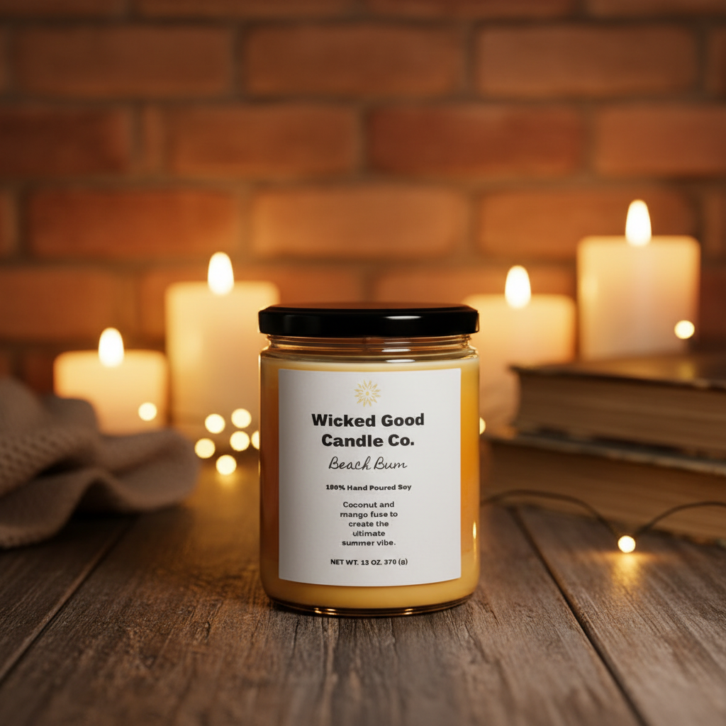 Single Wick Candle 2